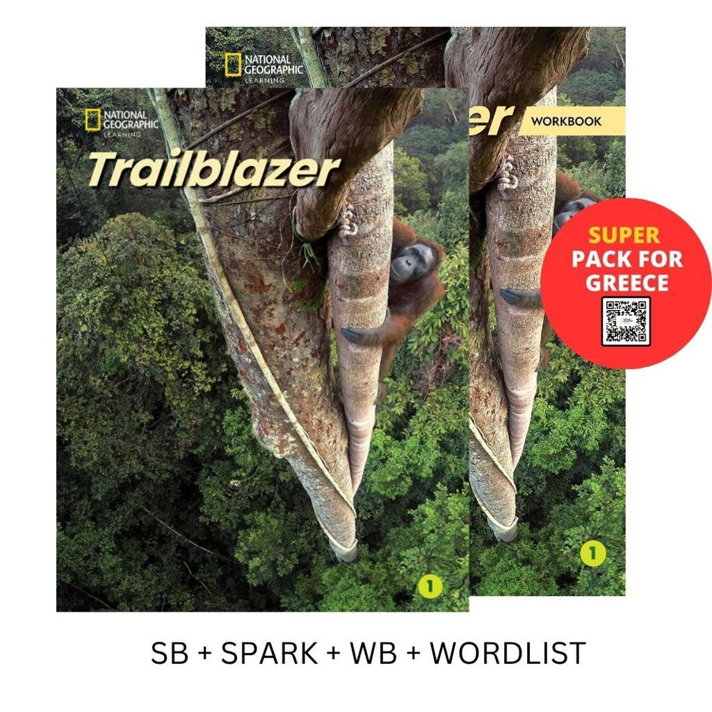 Trailblazer 1 - Super Pack For Greece (Student's Book +Spark +Workbook +Wordlist)