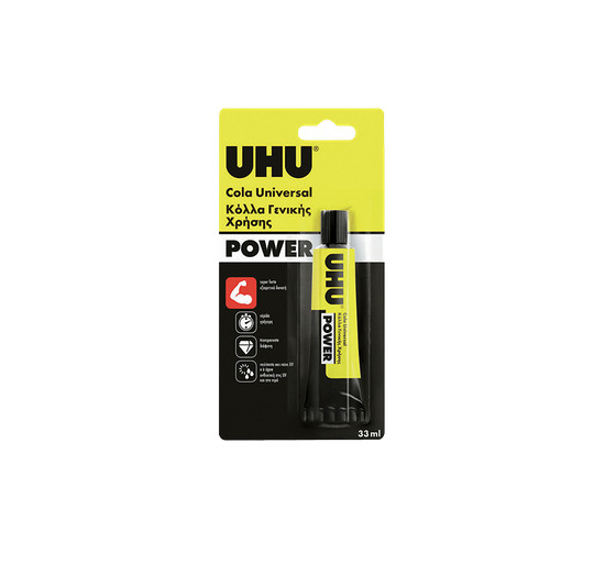 UHU Power Κόλλα Γενικής Χρήσης 33ml Διάφανη