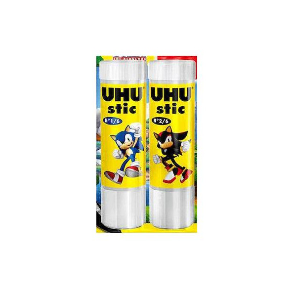 UHU Κόλλα Stick 21gr Sonic Edition (2τμχ)