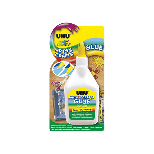 UHU Ξυλόκολλα Kid Arts & Crafts 100ml (Λευκή)
