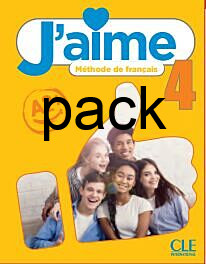 J'aime 4 - Super Pack (Methode +Cahier + Lexique)