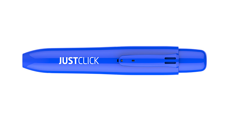 Morris Justclick Μαρκαδόρος/Permanent Marker Large 3mm (Blue) - Morris Justclick