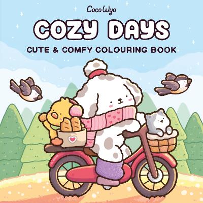 Cozy Days: Cute and Comfy Colouring Book - Coco Wyo - Penguin