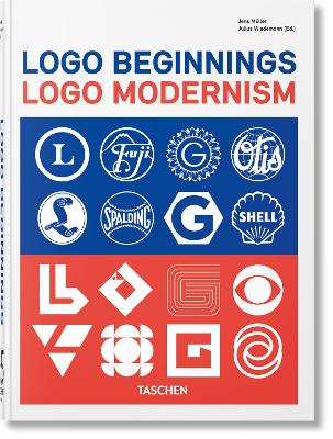 Taschen 45th Edition : Logo Beginnings. Logo Modernism. hc