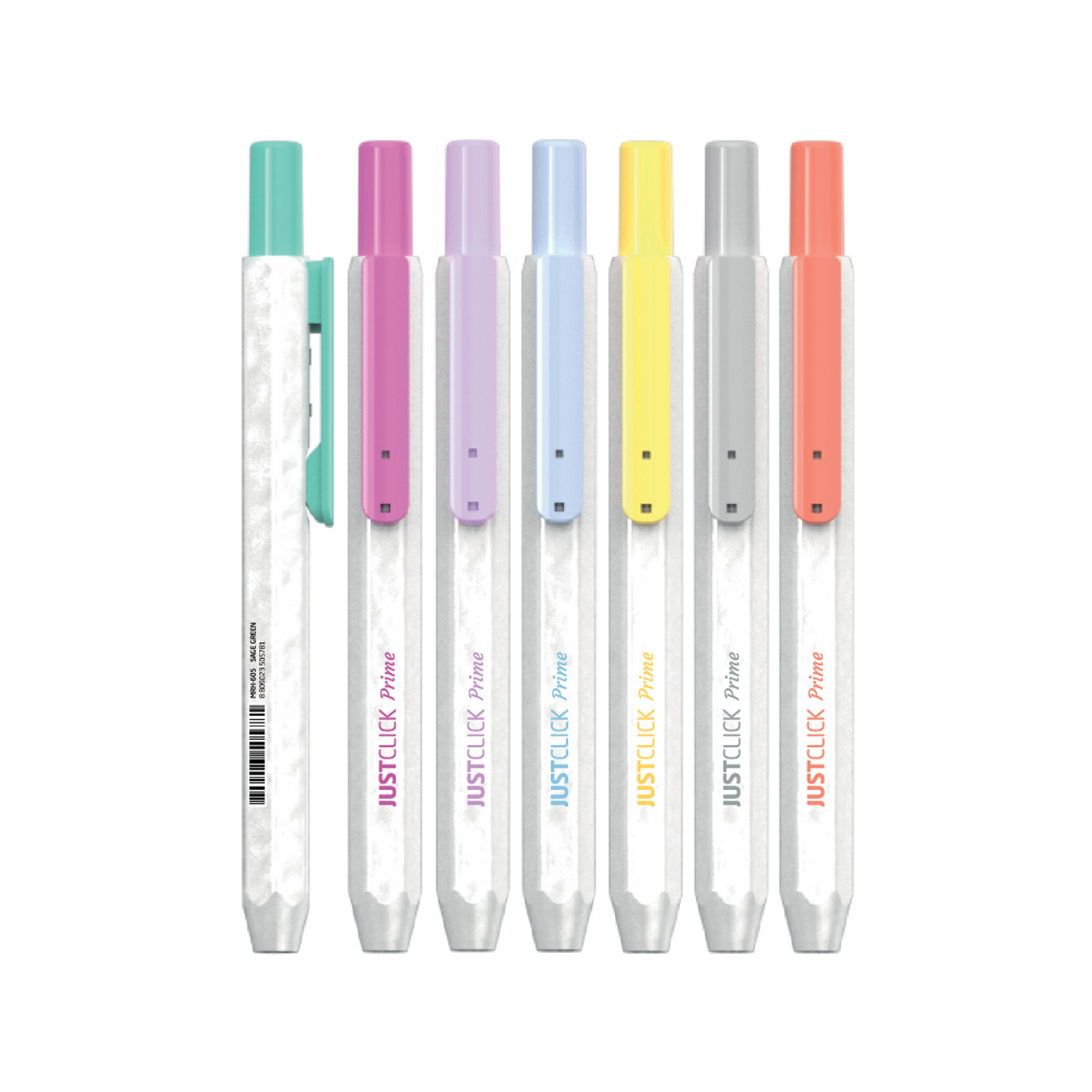 Morris Just Click Μαρκαδόρος Υπογράμμισης με Glitter 3,5 MRH-605 (Silver)