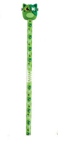 iTotal Ξύλινο Μολύβι Creepy Vibes Cats (πράσινο)
