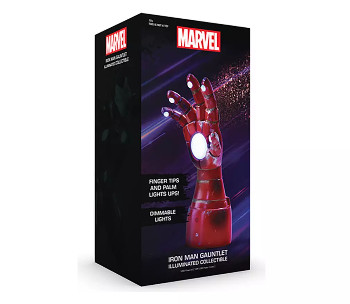 Φωτιστικό Iron Man με θύρα USB και ρυθμιζόμενη φωτεινότητα - The Source