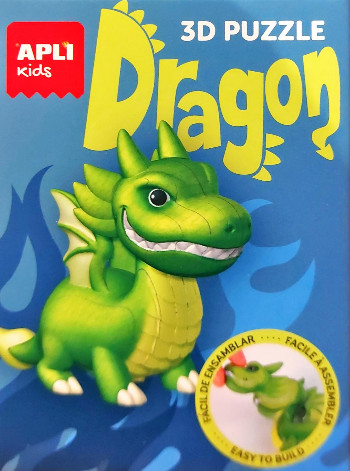 Apli Kids 3D Puzzle (Green Dragon)