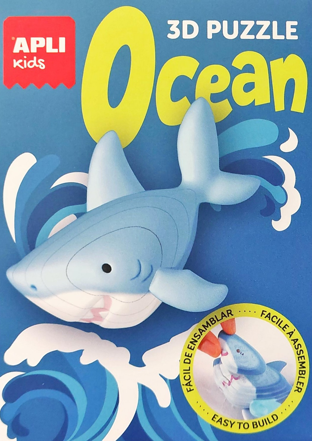Apli Kids 3D Puzzle (Ocean - Shark)