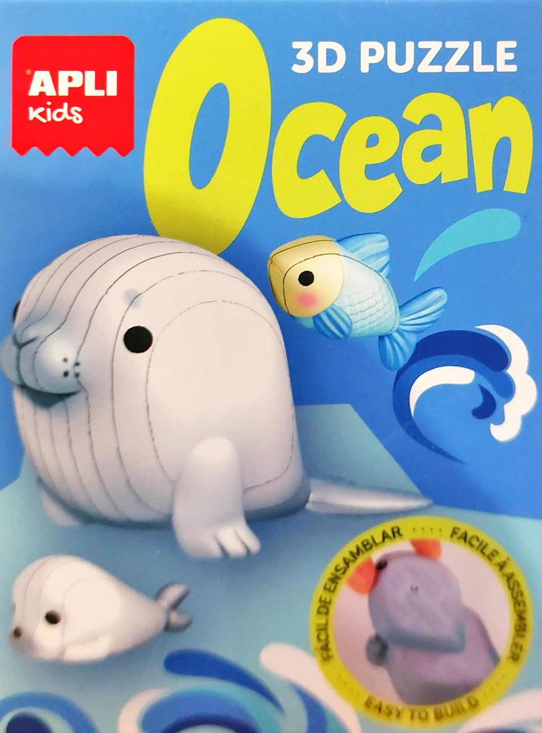 Apli Kids 3D Puzzle (Ocean - Walrus)
