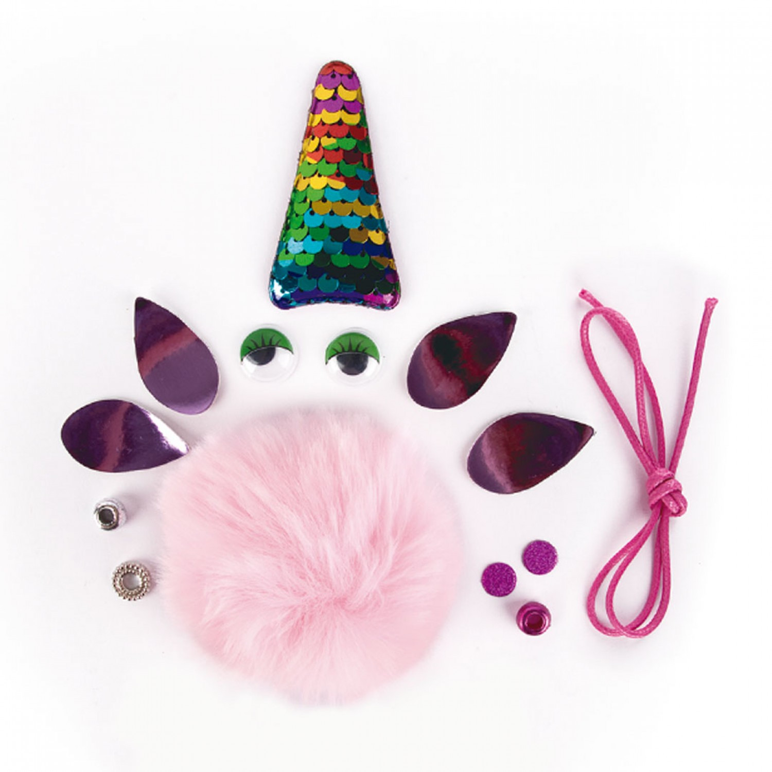 Apli Kids Craft Kit Pompom Unicorn 3D (Κιτ Χειροτεχνίας)
