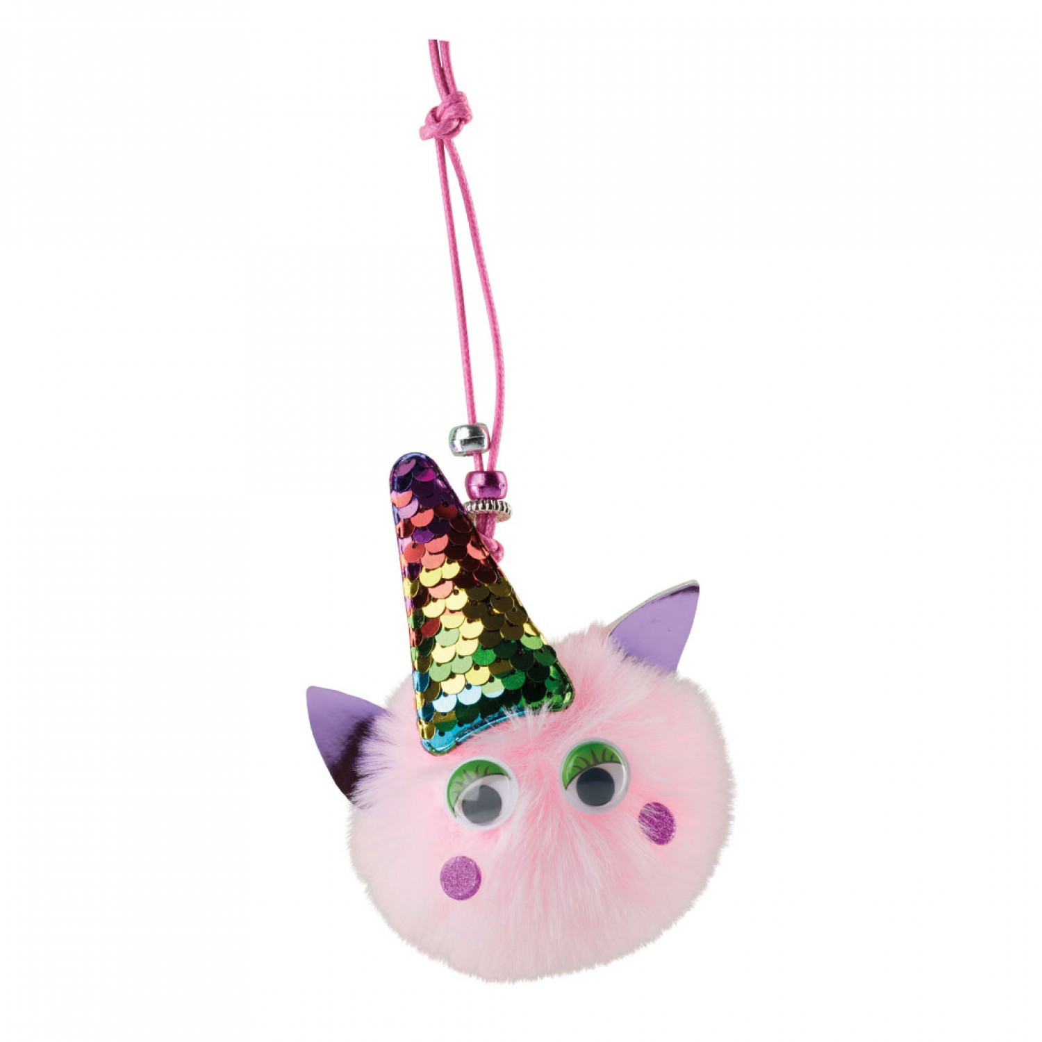 Apli Kids Craft Kit Pompom Unicorn 3D (Κιτ Χειροτεχνίας)