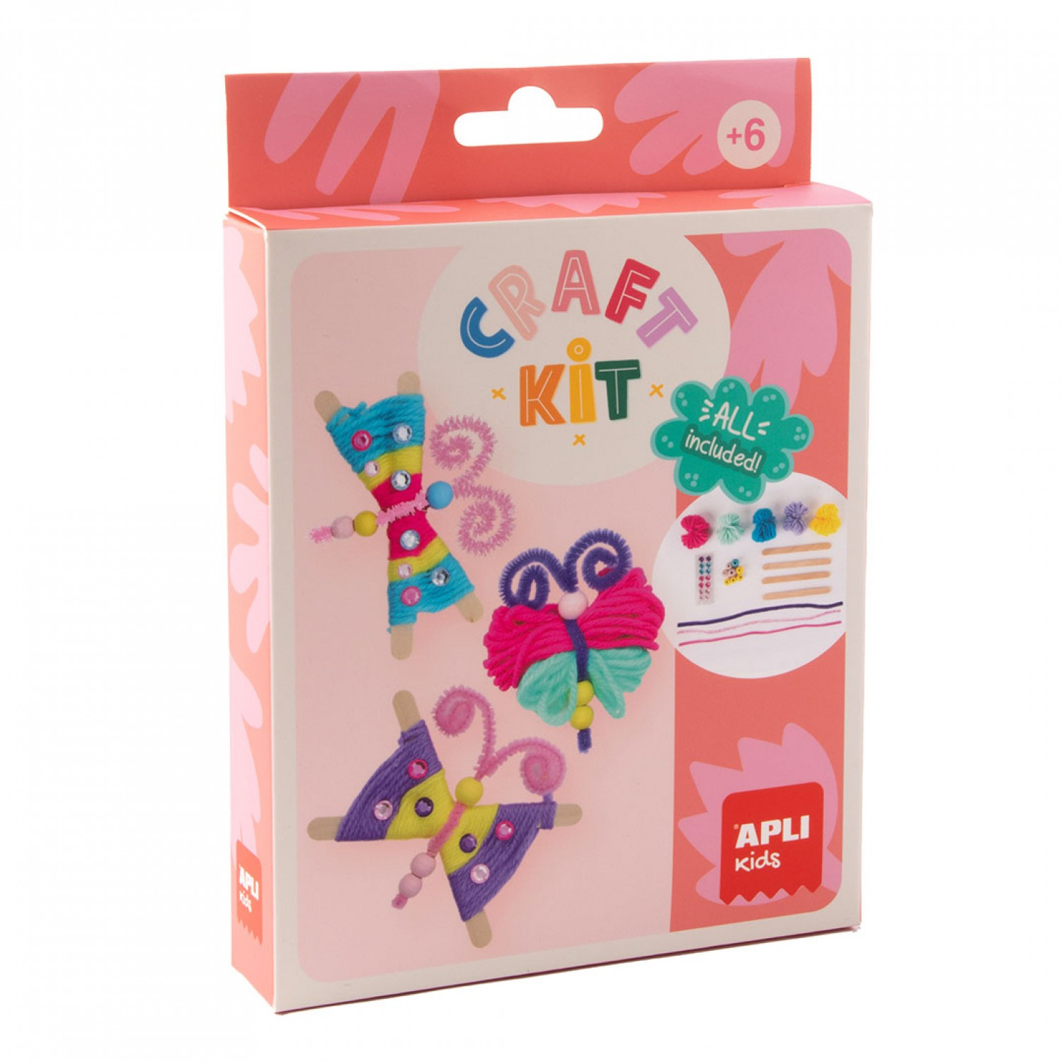 Apli Kids Craft Kit Yarn Art 3D (Κιτ Χειροτεχνίας)