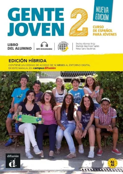 Gente Joven 2 Nueva Edición, Libro del alumno (Edition Hibrida) (Βιβλίο του μαθητή )
