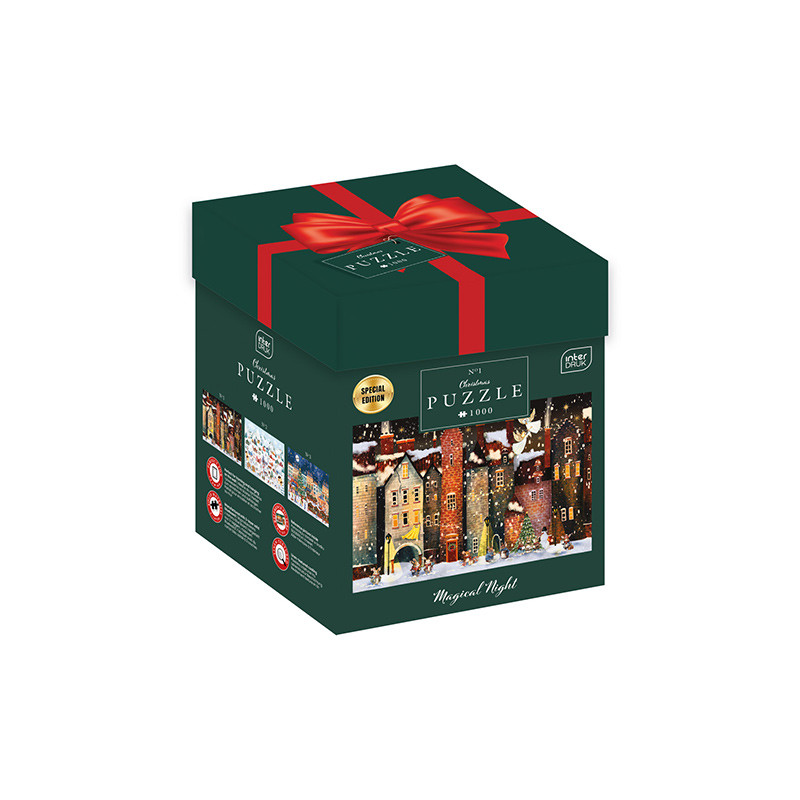 Interdruk Puzzle Christmas Box ''Magical Night'' 1000τμχ.
