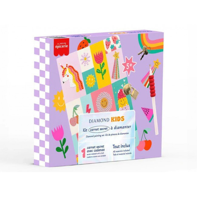 La Petite Epicerie Σετ Ζωγραφικής ''Petit Diamond Kids'' Carnet Secret