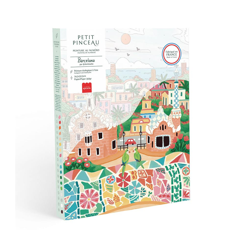 La Petite Epicerie Σετ Ζωγραφικής ''Petit Pinceau'' Barcelona