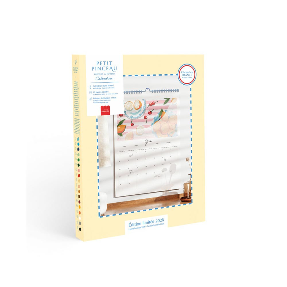 La Petite Epicerie Σετ Ζωγραφικής ''Petit Pinceau'' Calendrier 2026