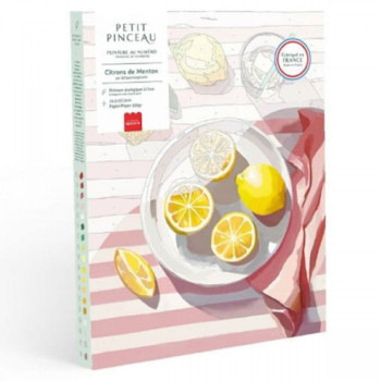 La Petite Epicerie Σετ Ζωγραφικής ''Petit Pinceau'' Citrons De Menton