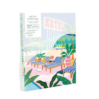 La Petite Epicerie Σετ Ζωγραφικής ''Petit Pinceau'' Motel Pool