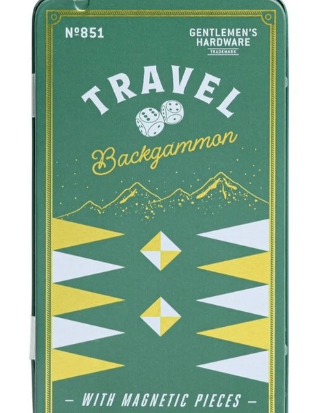 Legami Milano Μαγνητικό Σετ Τάβλι ''Gentlemen’s Hardware'' Travel Size