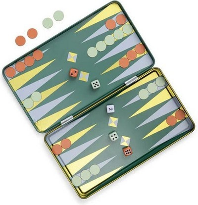 Legami Milano Μαγνητικό Σετ Τάβλι ''Gentlemen’s Hardware'' Travel Size