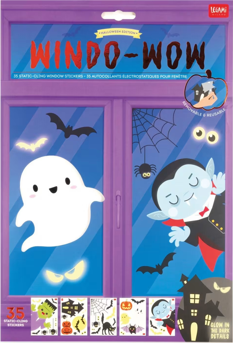 Legami Milano Σετ 35 Αυτοκόλλητων Παραθύρων Στατικά Κολλημένα (Windo-Wow)