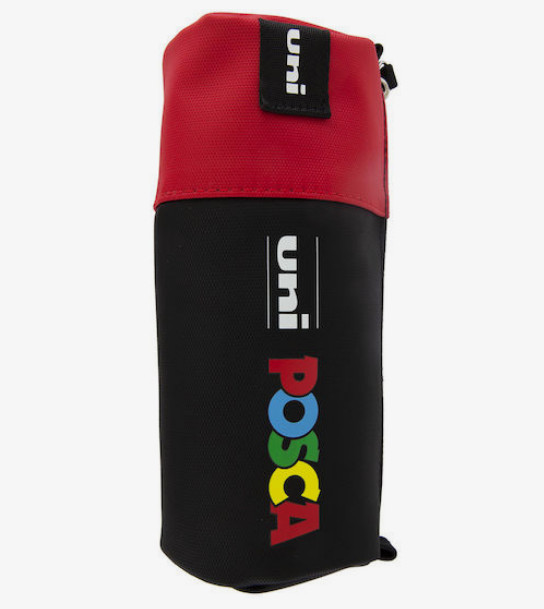 Posca Κασετίνα Βαρελάκι Μαύρη/Κόκκινη