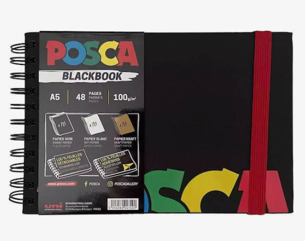 Posca Μπλοκ Σχεδίου Sketchbook Α5 (14.8x21cm)