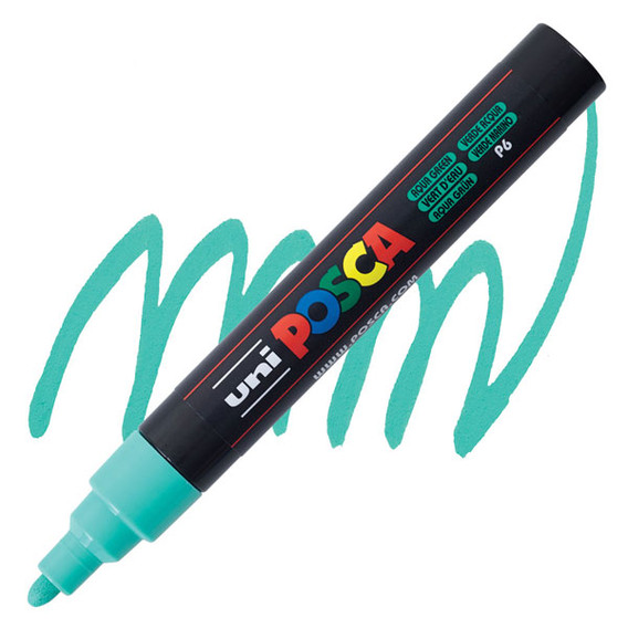 Uni Posca(Uni-Ball) Μαρκαδόρος PC-5M 1.8-2.5mm (Aqua Green)