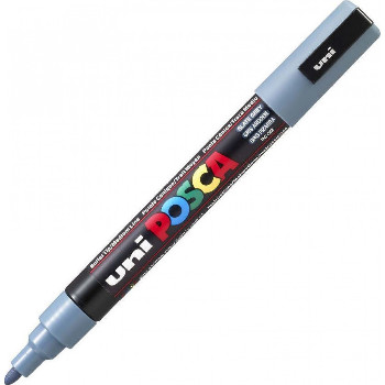 Uni Posca(Uni-Ball) Μαρκαδόρος PC-5M 1.8-2.5mm (Slate Grey)