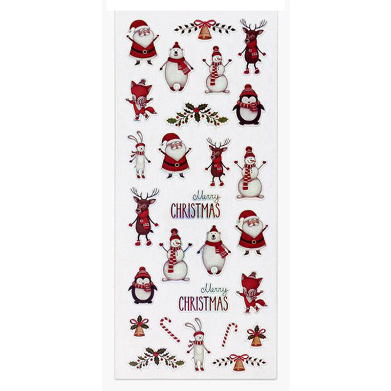 Αυτοκόλλητα Stickers Christmas Friends (31x11cm)