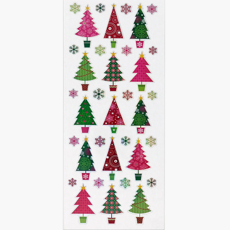 Αυτοκόλλητα Stickers Christmas Tree (31x11cm)