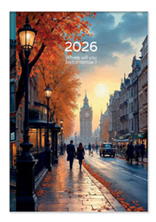 Ημερήσιο Ημερολόγιο 2026 ΗΒ 14x20 Around The World (Διάφορα Σχέδια)