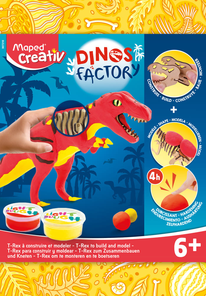 Maped Creativ Dinos Factory T-Rex (Σετ Μοντελισμού για Παιδιά)