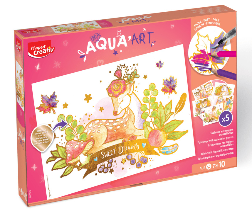 Maped Creative Aqua Art ''Ζώα του δάσους'' - Maped