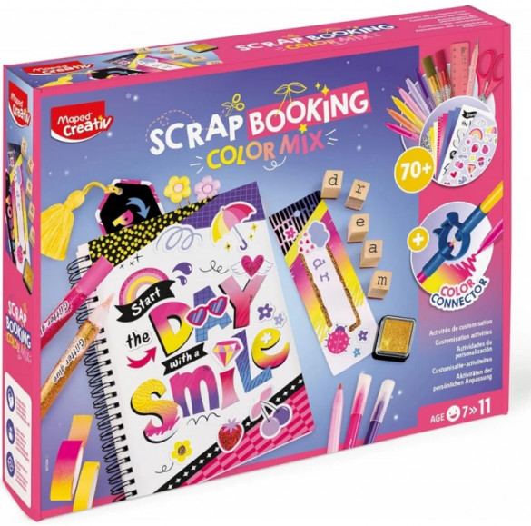 Maped Creative Δημιουργικό Σετ Scrapbooking Color Mix