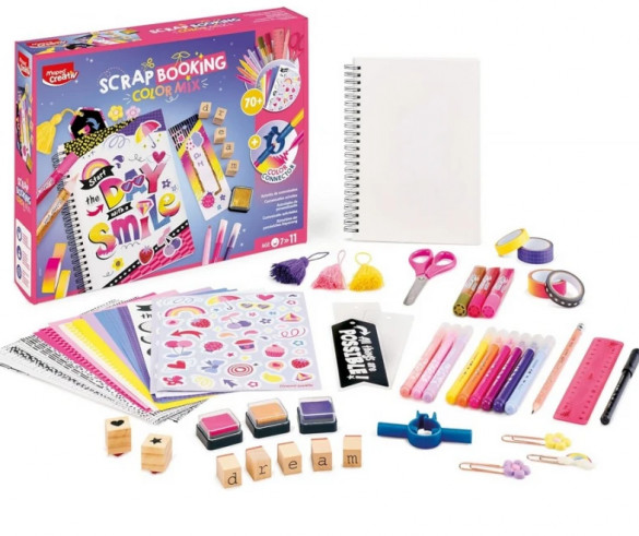 Maped Creative Δημιουργικό Σετ Scrapbooking Color Mix