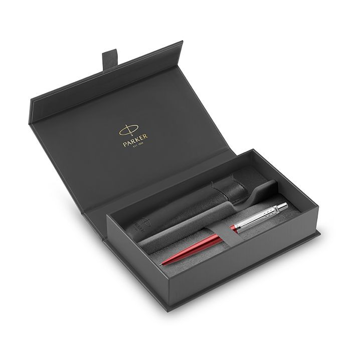 Parker Jotter CR Kensington (Σετ Στυλό & Θήκη) Red