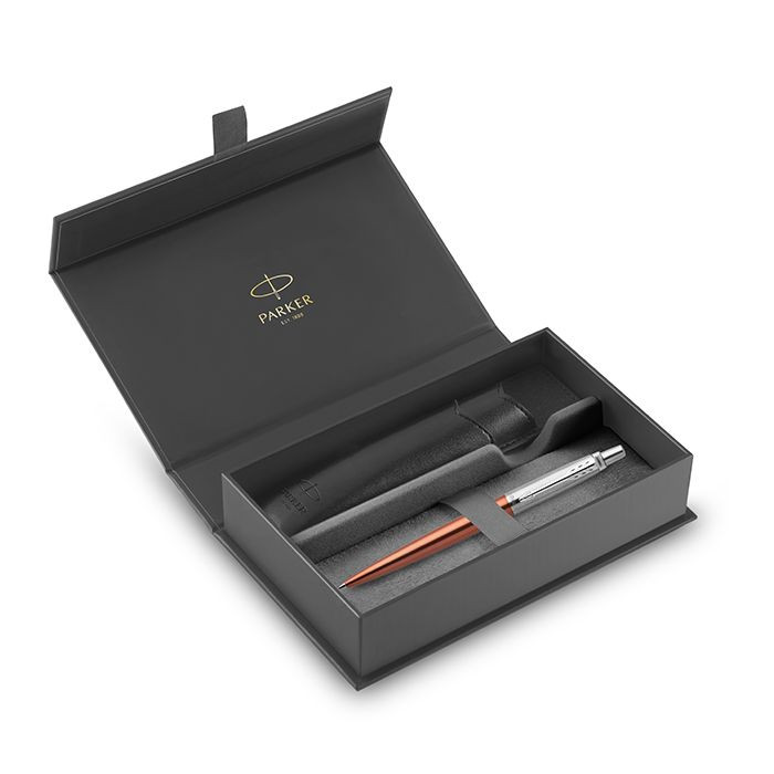 Parker Jotter Chelsea Orange (Σετ Στυλό & Θήκη)