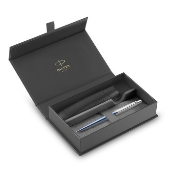 Parker Jotter Waterloo Blue (Σετ Στυλό & Θήκη) Μπλε