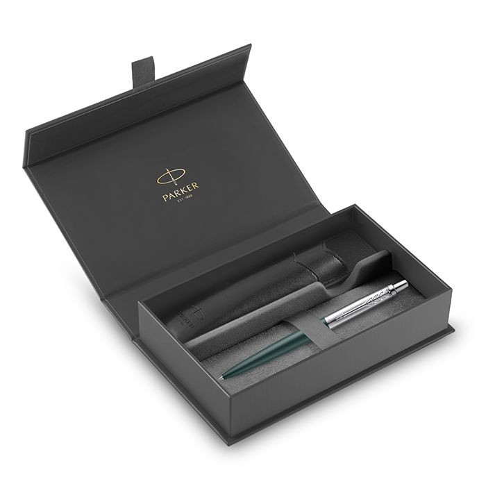 Parker Jotter XL Matte Green CT (Σετ Στυλό & Θήκη) Πράσινο