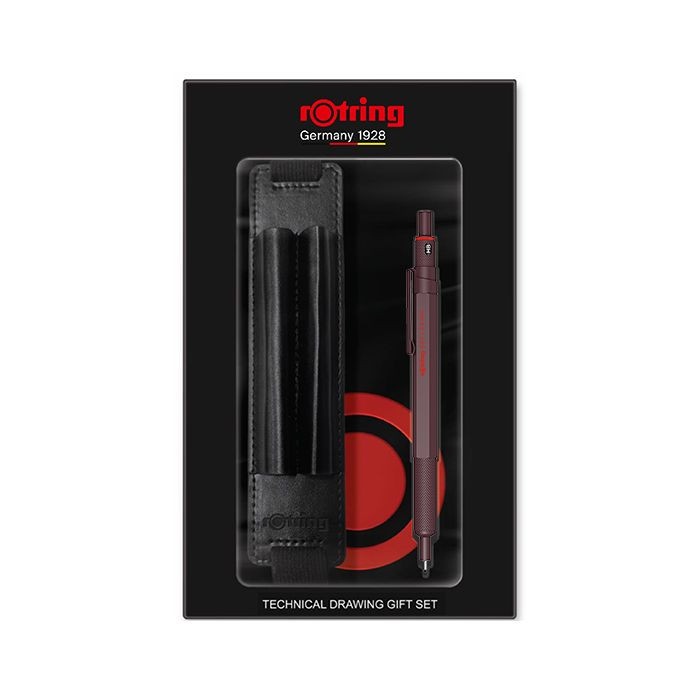 Rotring 600 Μηχανικό Μολύβι Chocolate Truffle 0.5mm (Σετ Δώρου)