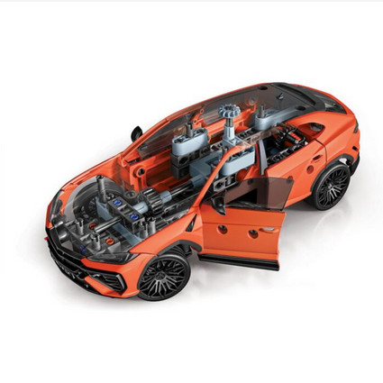 AS Company Μαθαίνω Και Δημιουργώ: Μηχανικής Lamborghini Urus SE (Για 8+ Χρονών)