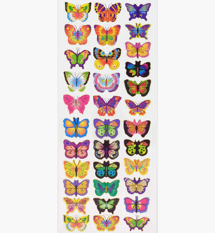 Αυτοκόλλητα Stickers Butterflies (31x11cm)