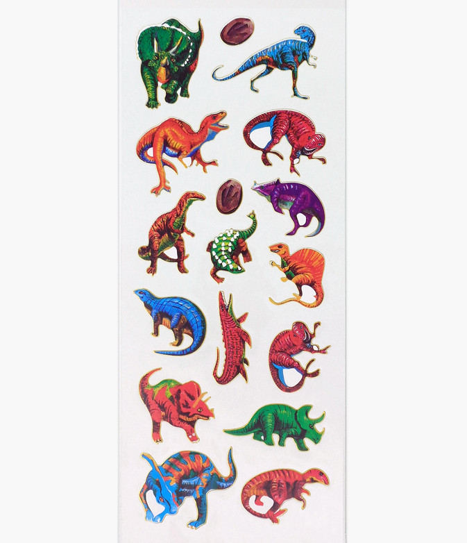 Αυτοκόλλητα Stickers Dinosaurs (31x11cm)