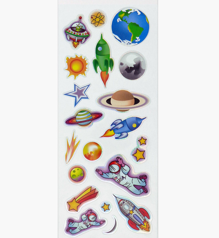 Αυτοκόλλητα Stickers Outer Space (31x11cm)
