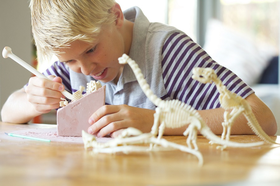 4M Toys Δεινόσαυροι - Ηφαίστεια (Ανασκαφή Τρικεράτωψ) - 4M Toys