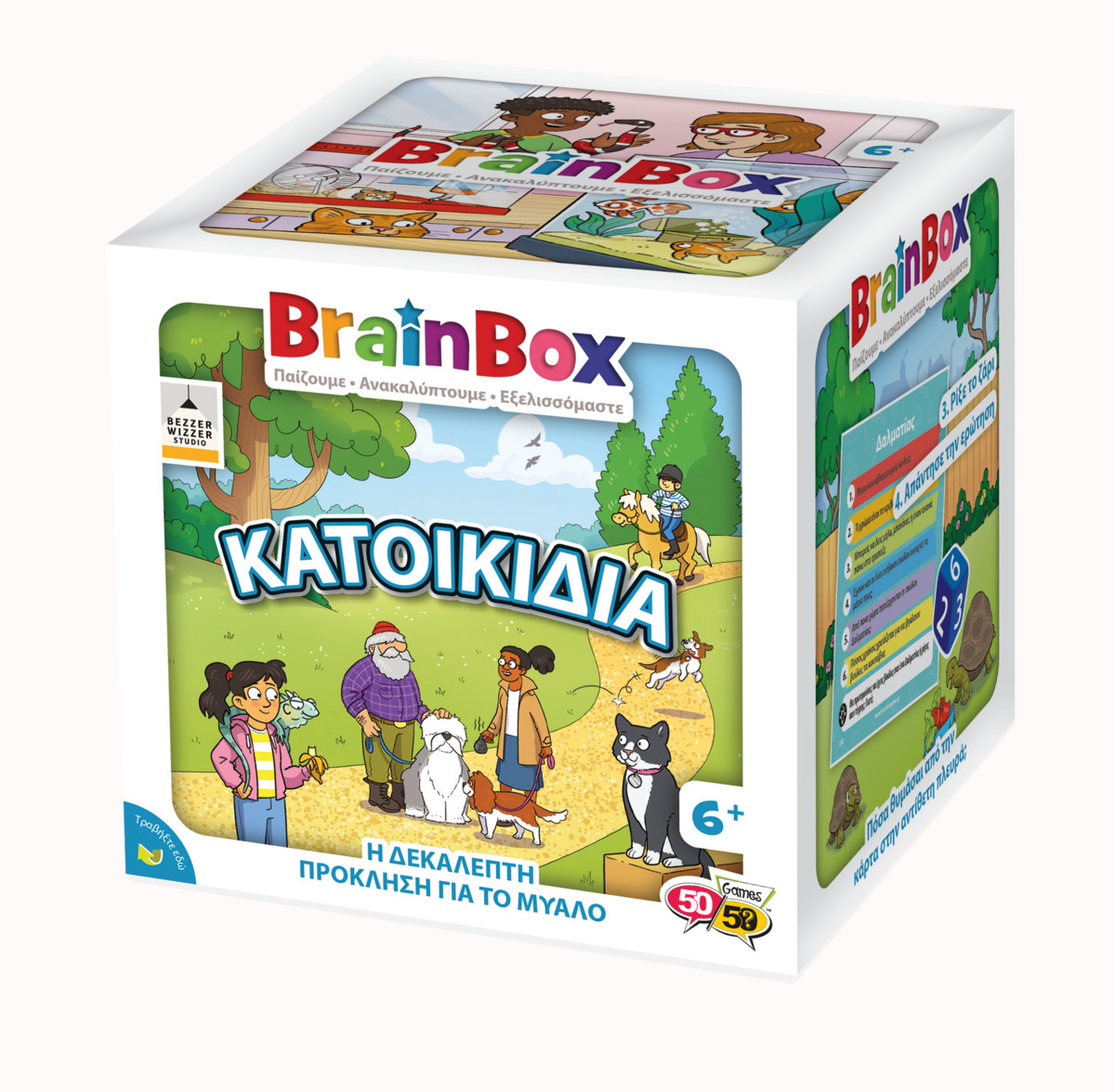 BrainBox Κατοικίδια Επιτραπέζιο Παιχνίδι