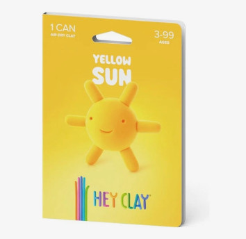 Hey Clay Παιδικός Πηλός (Yellow Sun)
